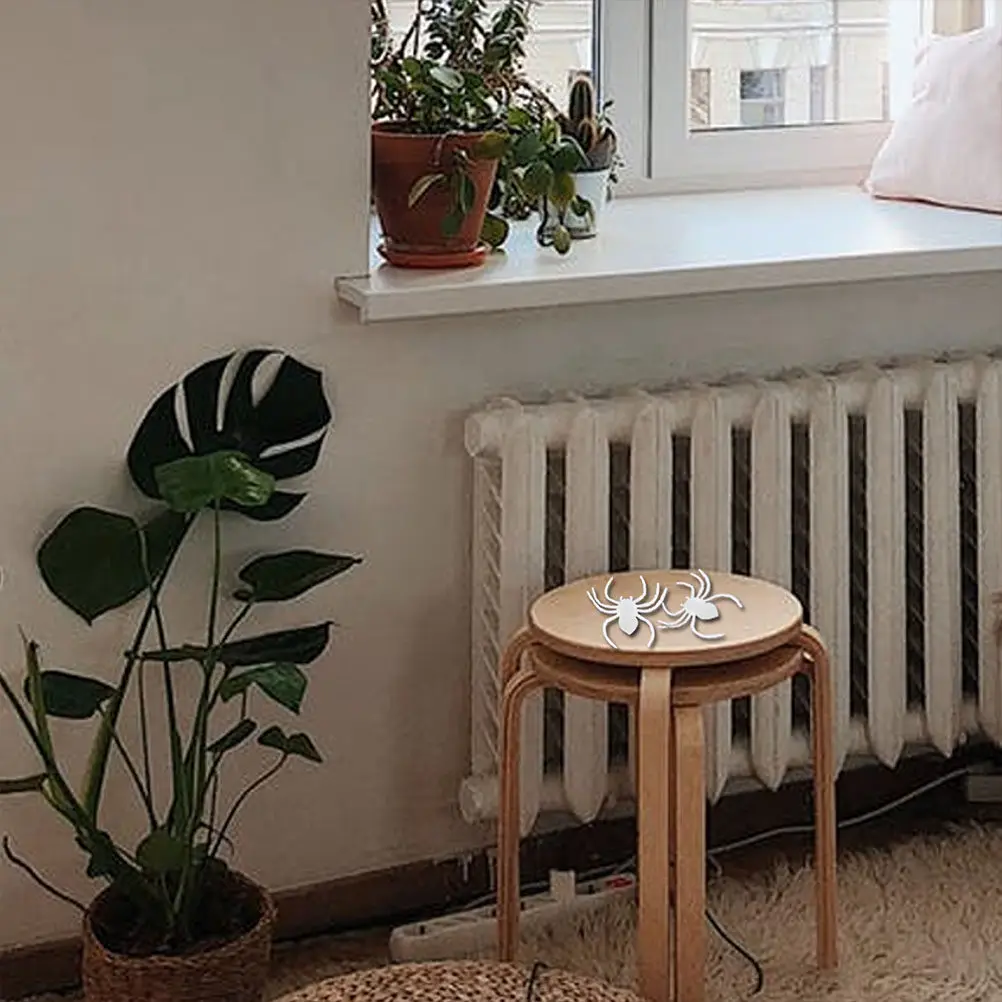 

20 светящихся пауков для Хэллоуина, ночные декорации для дома с привидениями, розыгрышей, вечеринок, косплея, имитация пауков