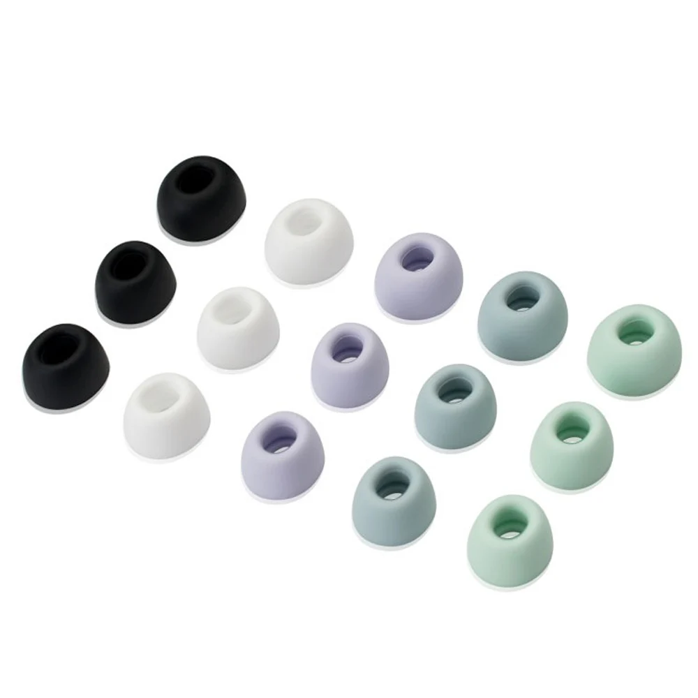 

6pcs Silicone Ear Tips fit For Redmi Buds6 Pro/ Buds5 Pro Ear Tips Earcup Sleeve S/M/L In Ear Buds