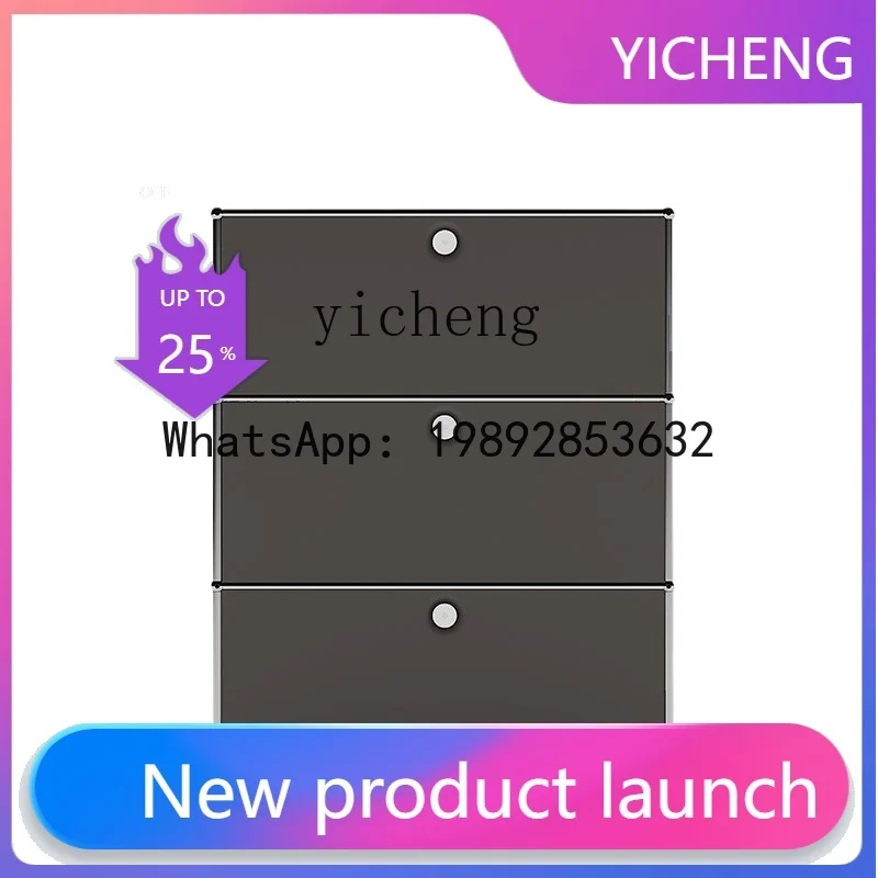 

Легкая роскошная гостиная, балкон, модуль хранения в средневековом стиле Bauhaus, сундук для хранения дома