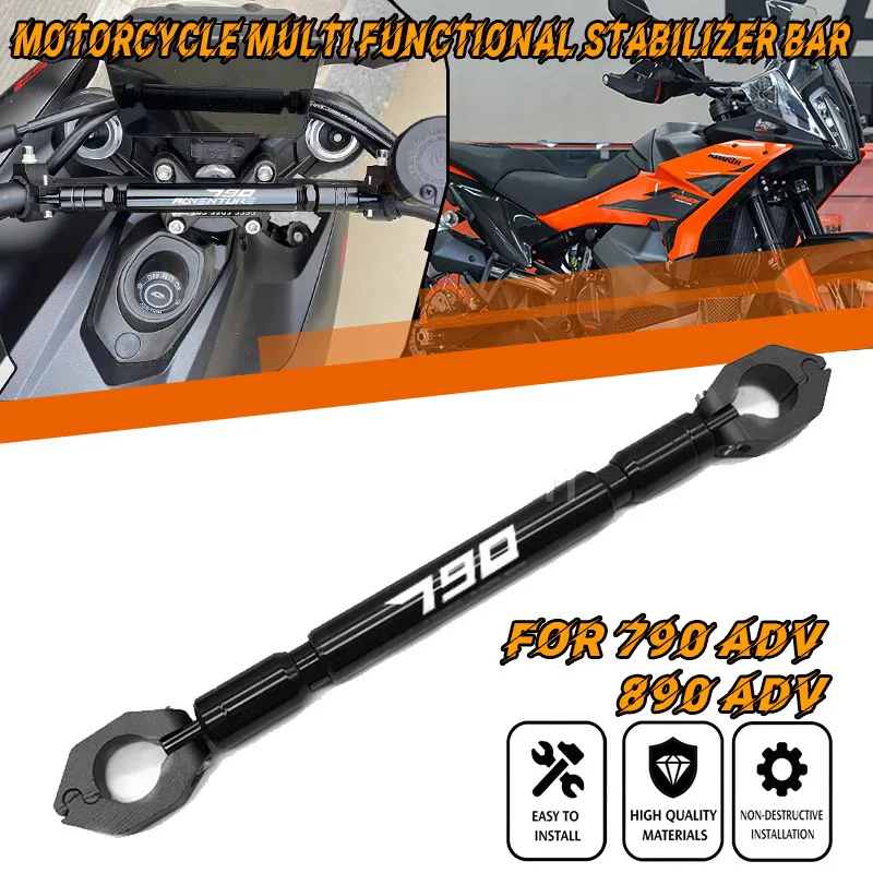 For 890 790 ADV 890ADV 890 ADVENTURE 2017-2025 Motorcycle Handlebar Adjustable Balance Grips Handle Cross Bar Steering Wheel
