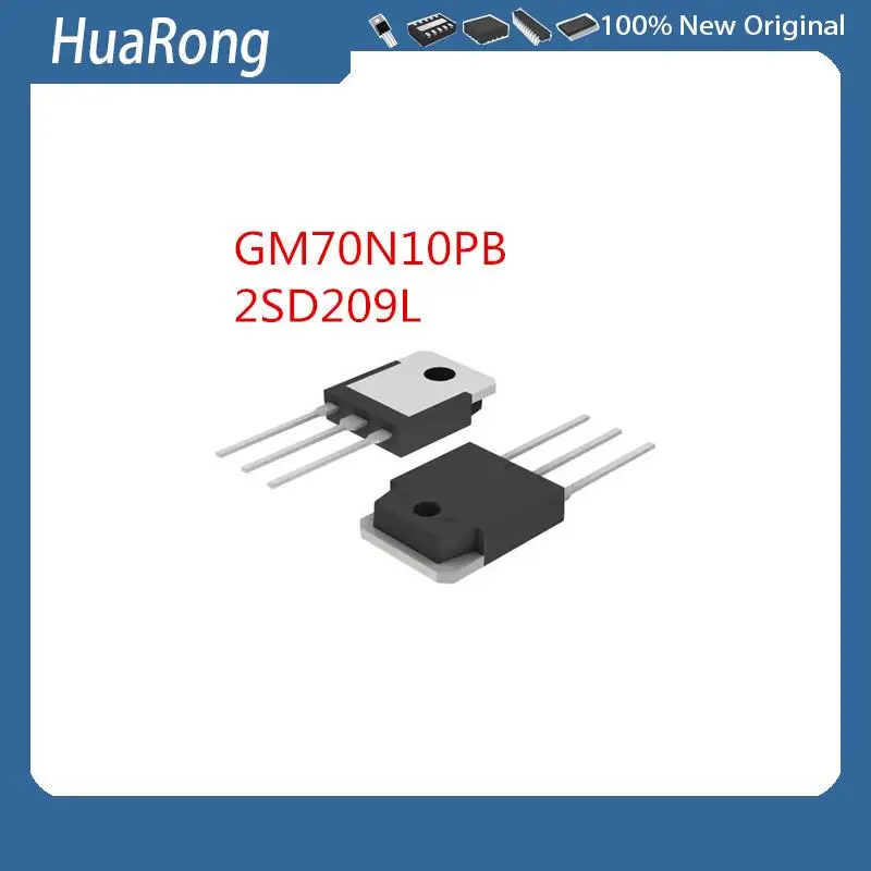 5 Pçs/lote GM70N10PB D209L 2SD209L 3DD209L TO-3P