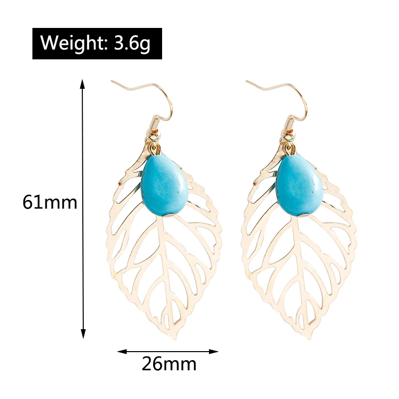 Aihua Vintage böhmischen tibetischen Silber Ohrringe für Frauen ethnischen Metall geschnitzte Herz Blume Eule Elefant Ohrringe Boho Schmuck – Detail 6