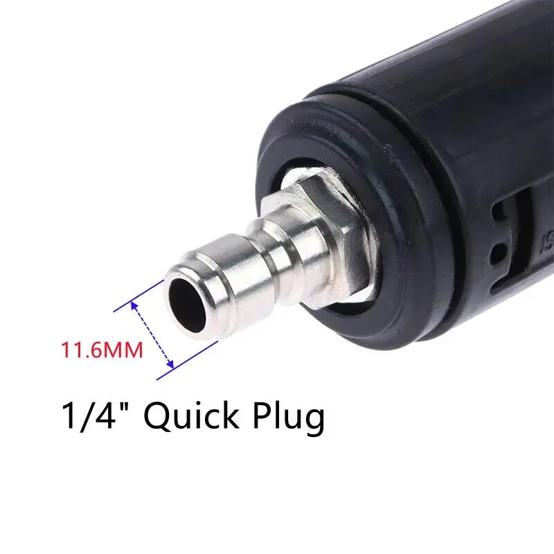 Adjustable Angle Quick Connector High Pressure Washer Nozzle 1/4