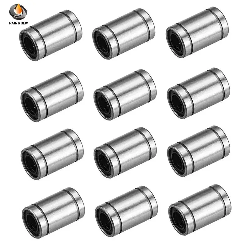 LM6LUU LM8LUU LM10LUU LM12LUU LM13LUU Linear Motion Bushing ABEC-7 Long Type Linear Bearing