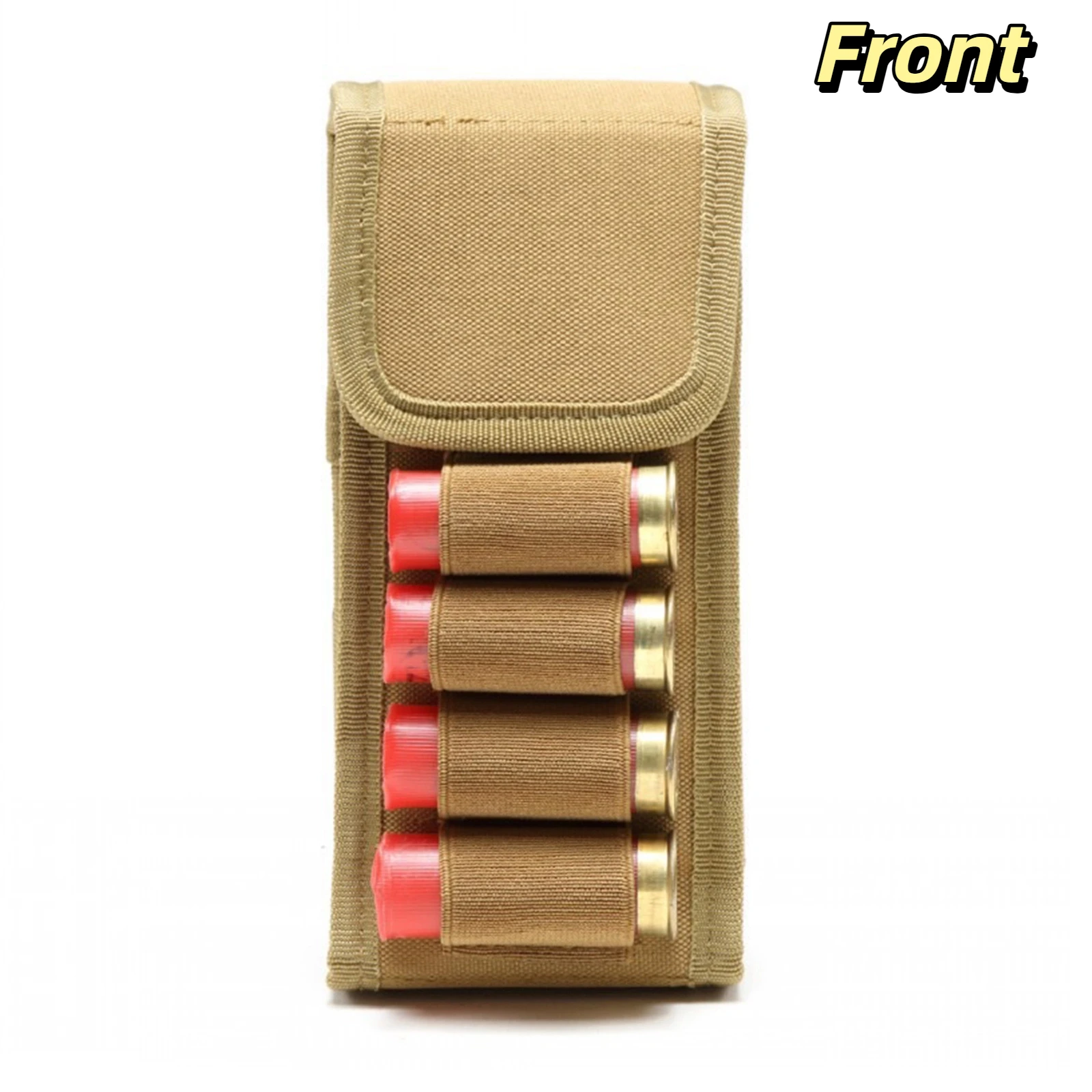 Bolsa táctica MOLLE para 16 cartuchos 12GA – Bandolera Airsoft - imagen 4