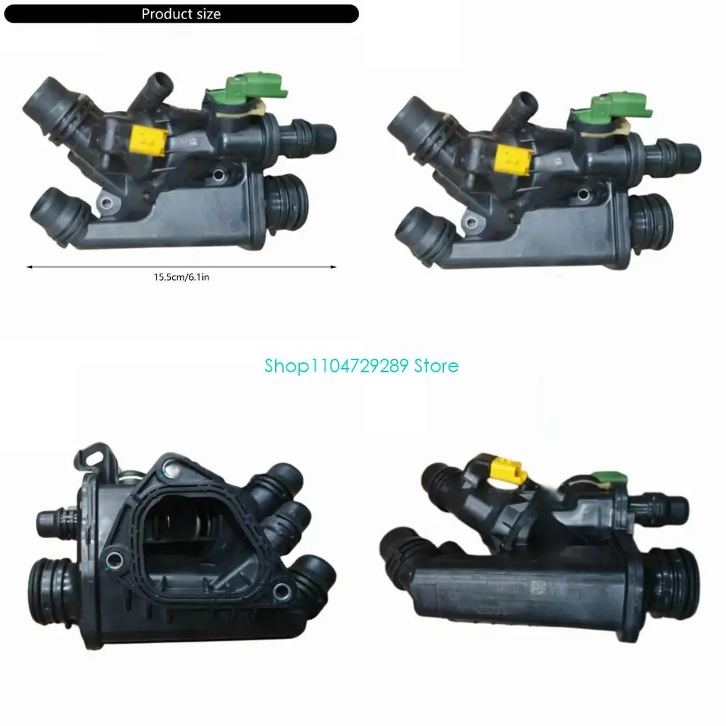 

D8KE High Efficiency Engine Water Outlet Chamber 9827818480 ABS Cooling System Component Enhancing Heat Dissipation Design