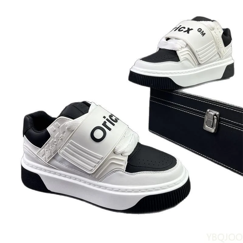 Duże Rozmiary Wiosenno-Jesienne Modne Nowe Stylowe Uniwersalne Buty Męskie Uniwersalne Lekkie Sportowe Buty Męskie na Grubej Podeszwie