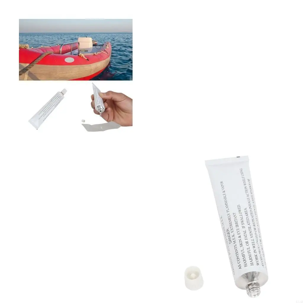

30 мл клей для ремонта надувных лодок, трубка для лодки, ПВХ, клей для ремонта весла