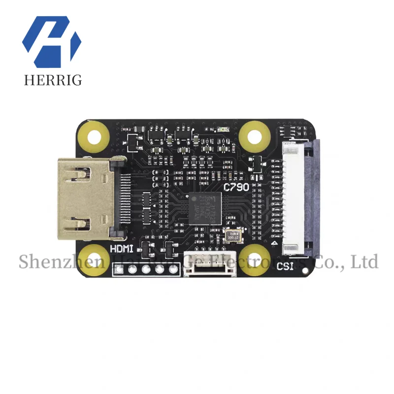 

Raspberry Pi HDMI to CSI-2 Adapter Board 1080P 60Hz I2S Audio Video HDMI Input Expansion Board