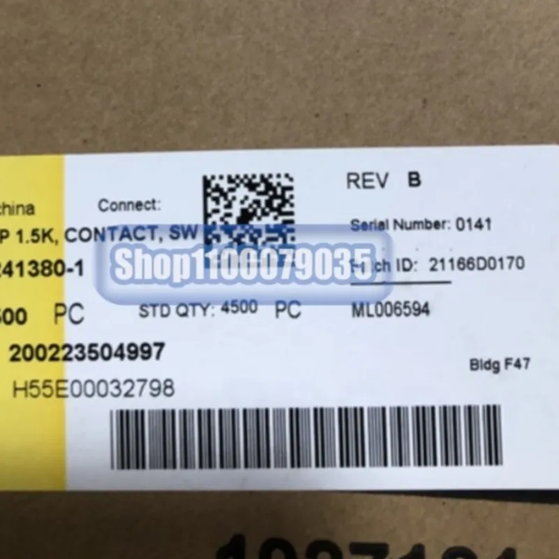 

200 шт./лот 1241380-1 15304719 35022-0004 7116-1466-02 770903-1 15324989 1534594-1 разъем новый оригинальный