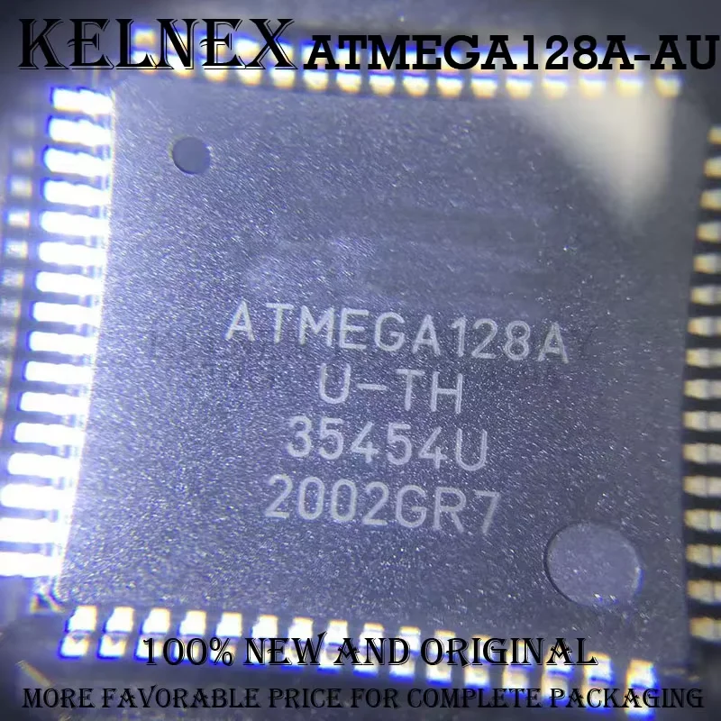 5PCS ATMEGA128A-AUR TQFP-64 CHIP IC
