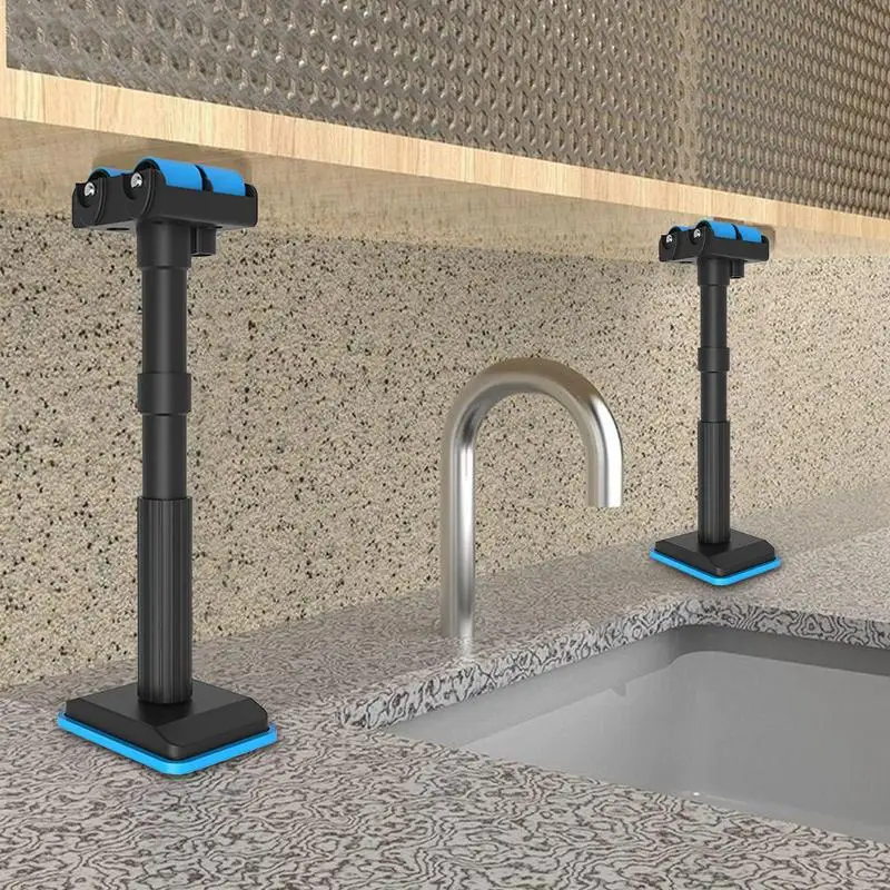 New Labor Saving Lifting Bracket Plasterboard Lifter Extendable Support Pole Bracket Adjustable Lifting & Fixing Auxiliary Tool