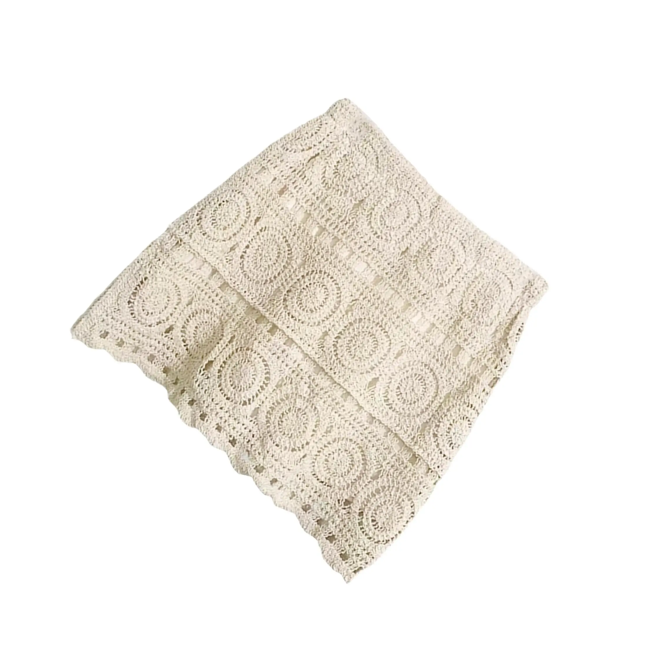 

Женская вязаная крючком юбка, мягкое платье, ажурный купальник для леди, летние путешествия