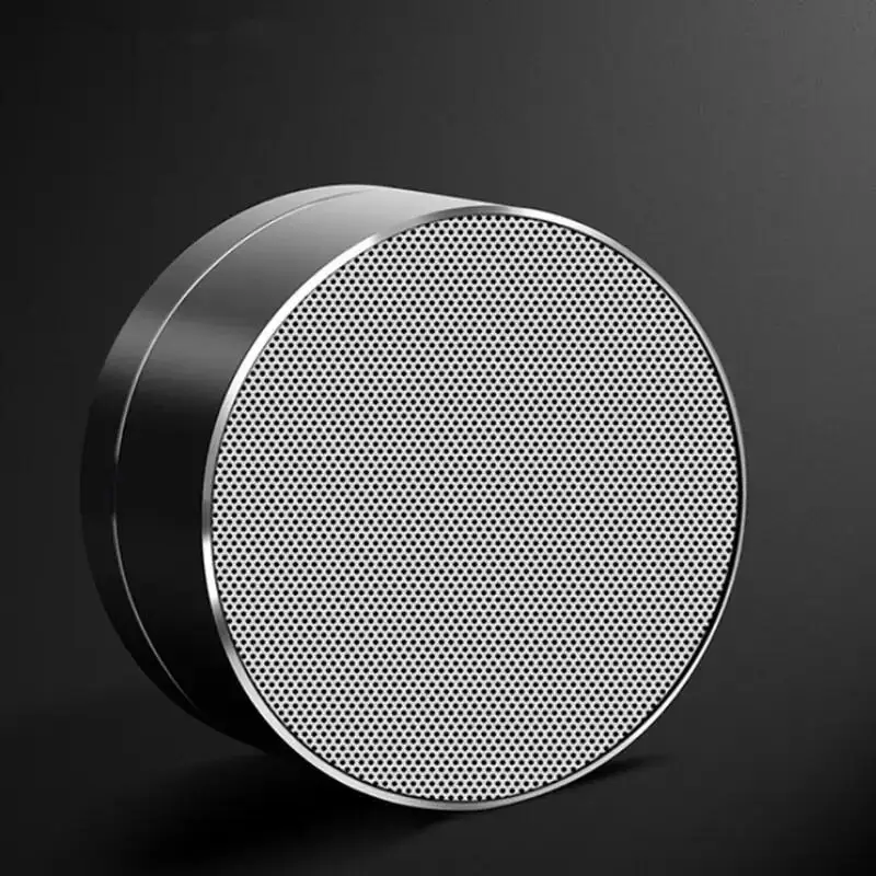 A10 Wireless Bluetooth Speaker Small Steel Cannon Subwoofer Portable Mini Gift Card Bluetooth SpeakerColor