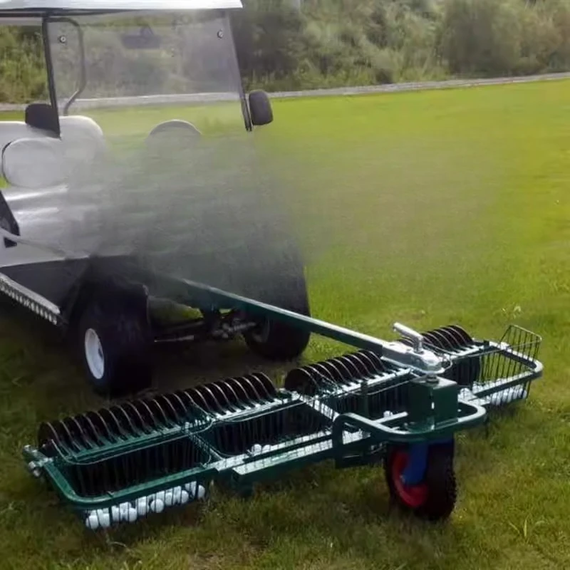 Golf pick-up machine two-link ball pick-up machine pushes automatic ball pick-up machine