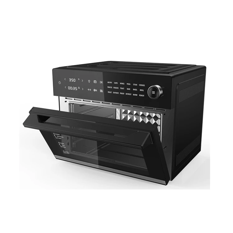 ห้องครัวเบเกอรี่เครื่องปิ้งขนมปังเตาอบไฟฟ้าเตาอบพิซซ่าไฟฟ้าขนาดใหญ่สําหรับบ้าน