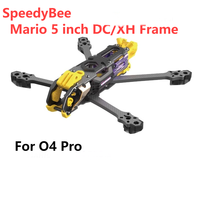 SpeedyBee Mario 5  Frame 5 inch DC/XH Version with Carbon Fiber Plate FPV Freestyle RC Racing Drone For O3/O4 PRO