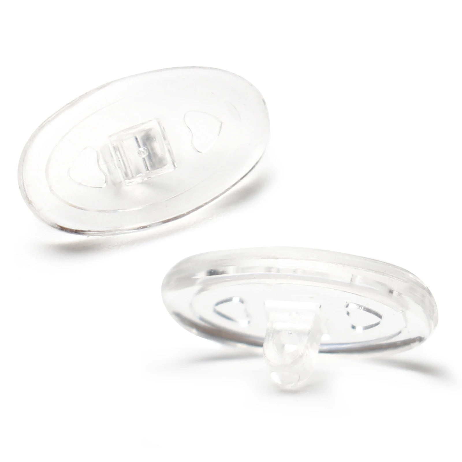 Qyvolux Rubber Clear Nosepads Replacement for OAKLEY Conductor 6/ Conductor 8/ Conductor 0.5/ Conductor/ Conductor RX Sunglasses