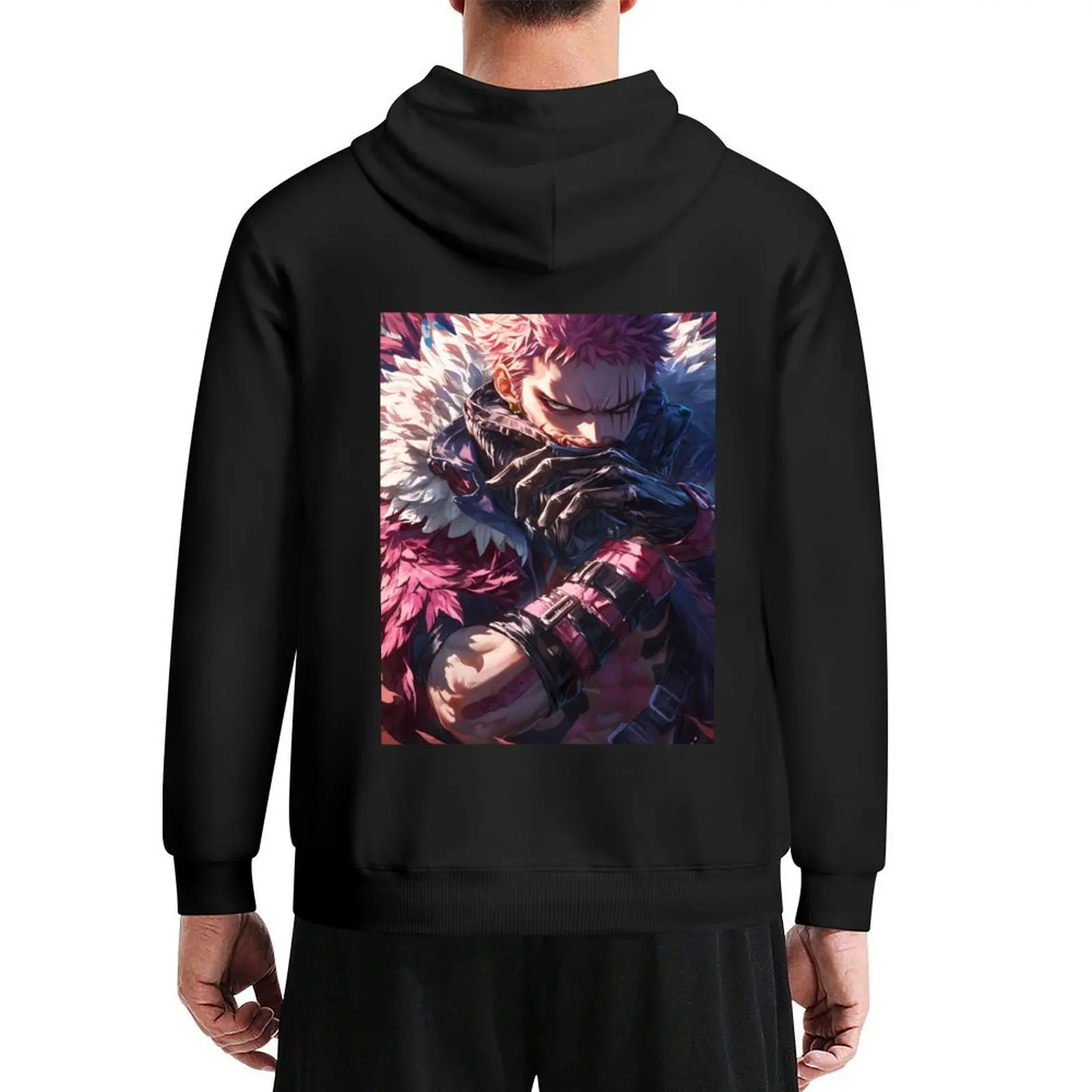 

Katakuri's Honor: A Duel That Surpassed Time Hoodie japanese style autumn jacket men fashion men korean clothes pullover hoodies
