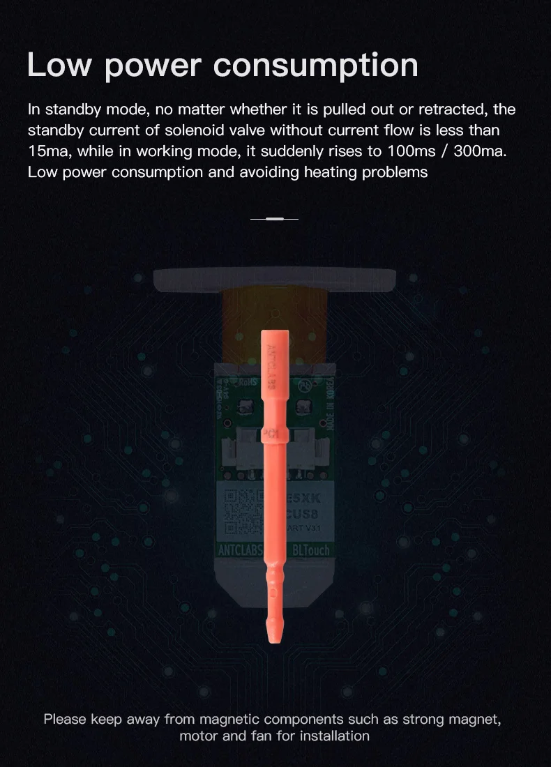 

Creality 3D Printer Original Part BL Touch Probes 1PC Stable Performance High Performance Intelligence For FDM Printers