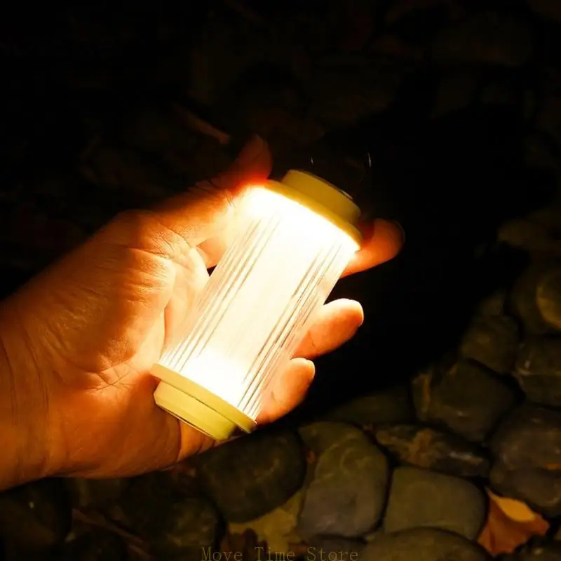 

92ME Portable Tent Light Camping Lantern Atmospheres Lamp Rechargeable Hangning Lamp