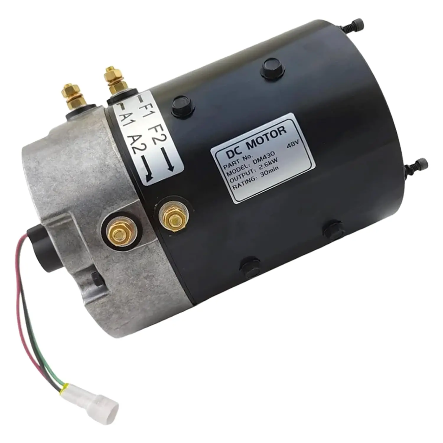 DM430 48V 2.6KW DC Motor DM430 48V Compatible with Yamaha Golf Carts G29