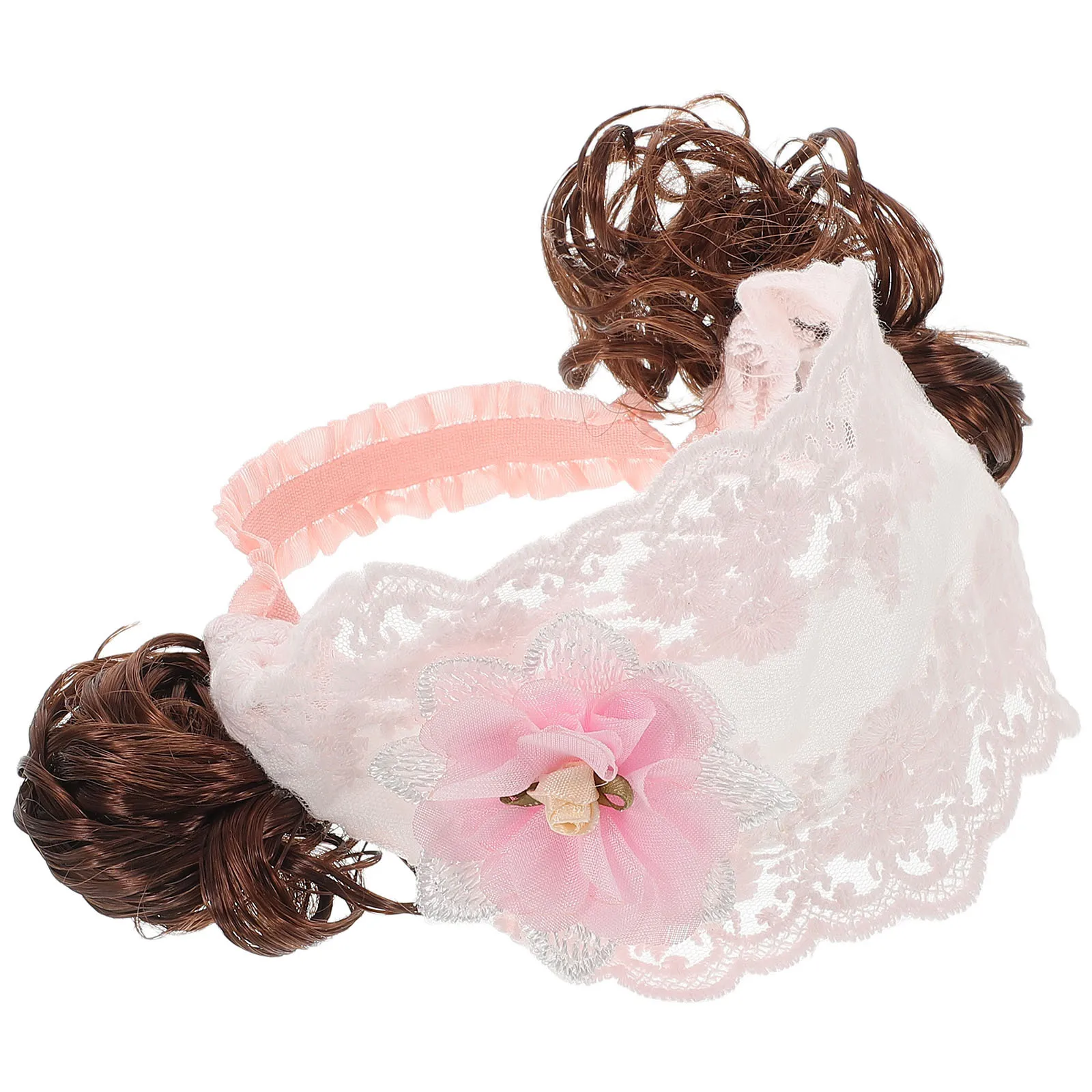 

Soft Lace Flower Headband Baby Girls Delicate Hair Band Newborn Toddler Floral Birthday Photography Accessory Floral Headband
