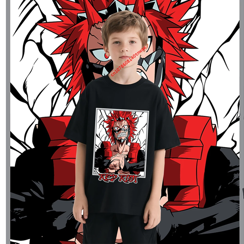 meninos-meu-heroi-academia-eijiro-kirishima-anime-impressao-t-camisa-de-algodao-criancas-dos-desenhos-animados-camiseta-respiravel-legal-roupas-infantis
