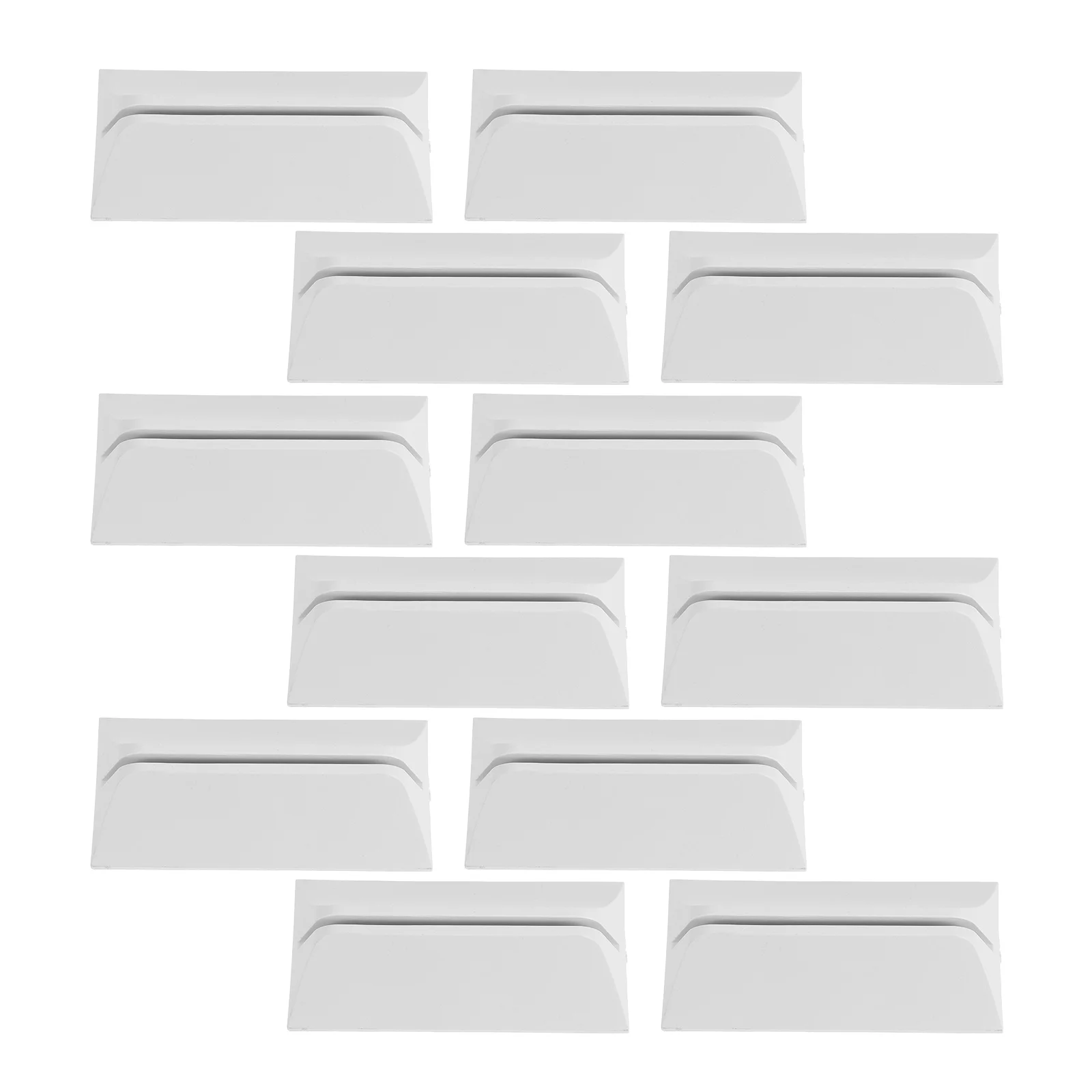 

12Pcs Partition Base Support Desk Divider Stand Bracket for Table Screen Room Dividers Clamping 4mm Screen Divider