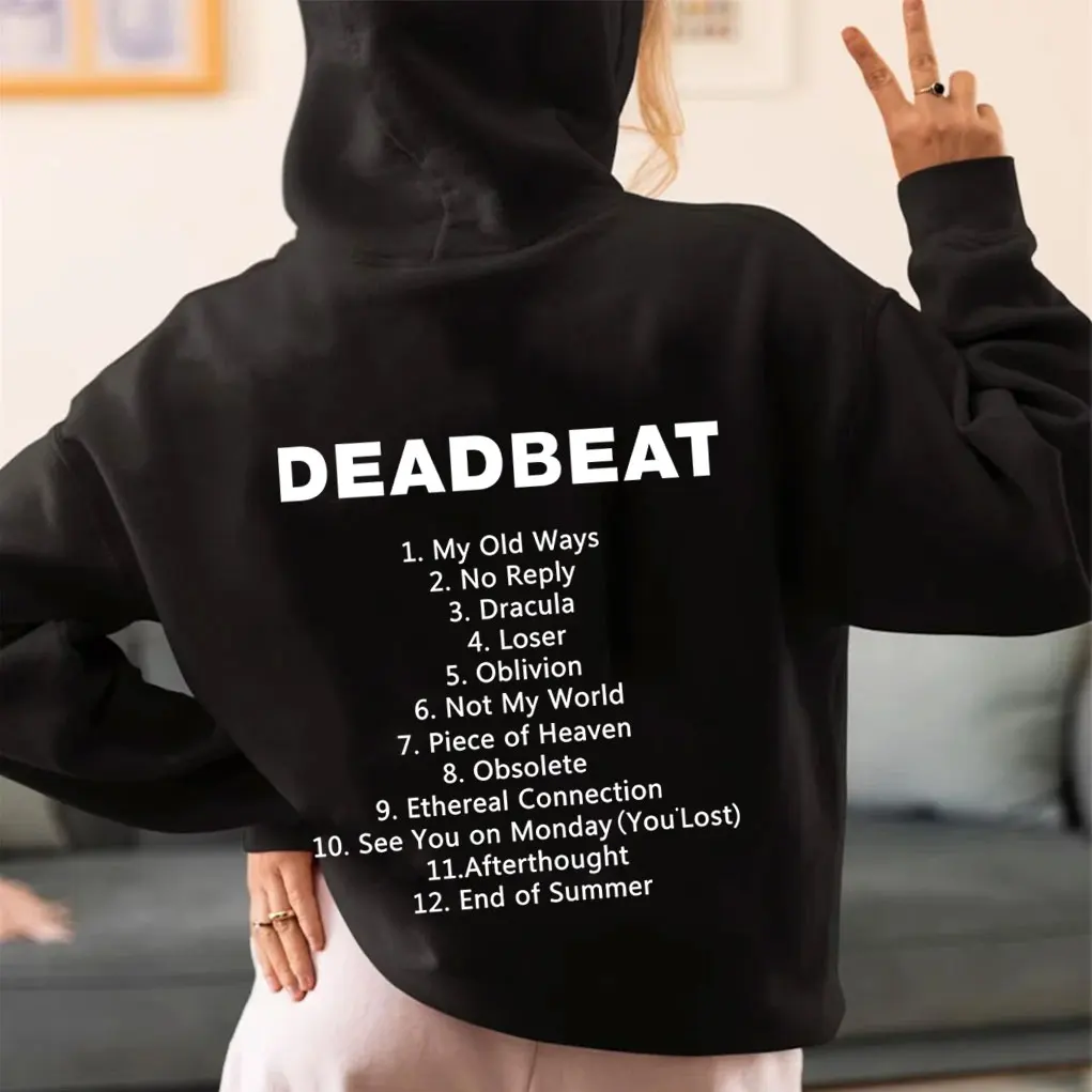 

Rock Band Tame Impala Deadbeat Album Merch Hoodie Men Women Casual Vintage Pullover Hoodies Unisex Oversized Hooded Sweatshirt