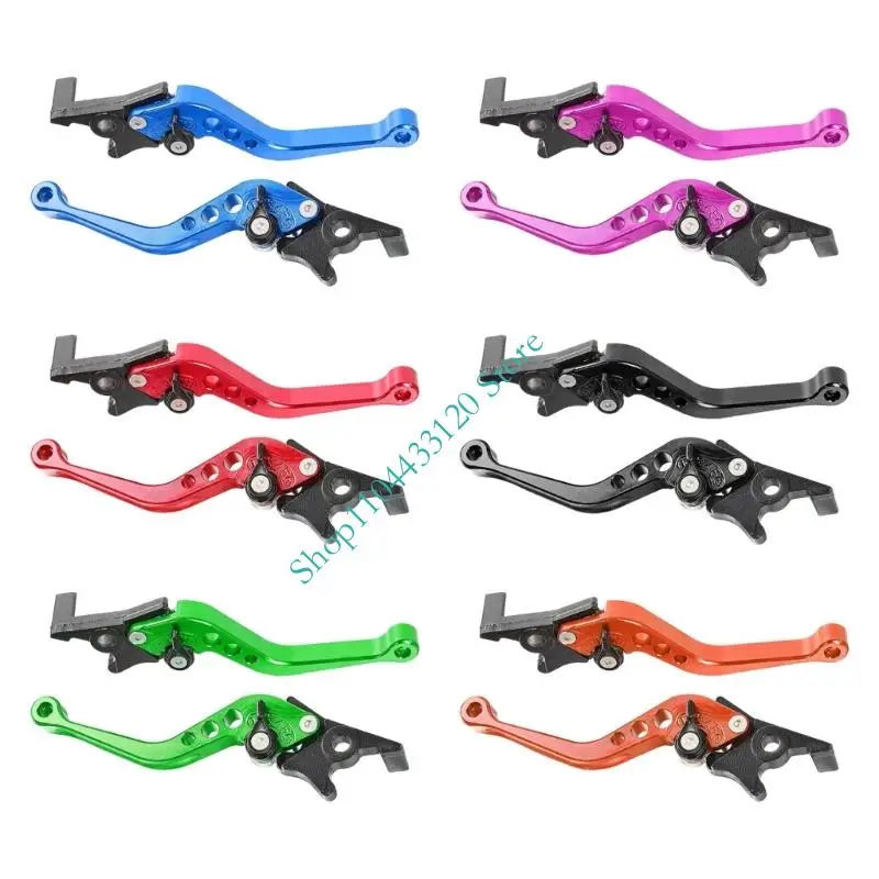 

Universal Motorcycle Brake Lever with Ergonomic Grip and Anti Corrosion Finish for Improved Safety Aluminum Construction