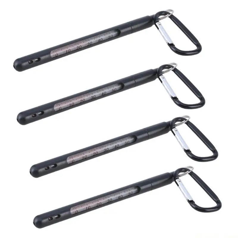 31BE Fly Fishing Tackle Water Thermometer Stream Water Temperature Measurement Tackle Tool Temperature Measurement System