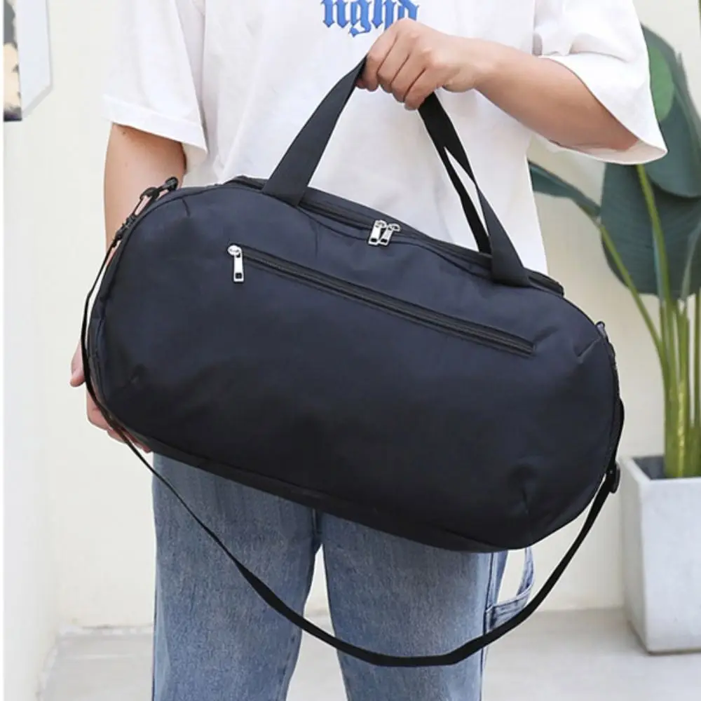 

Trendy Large Capacity Travel Duffle Bag Handheld Business Trip Travel Luggage Bag Waterproof Sports Messenger Bag Women