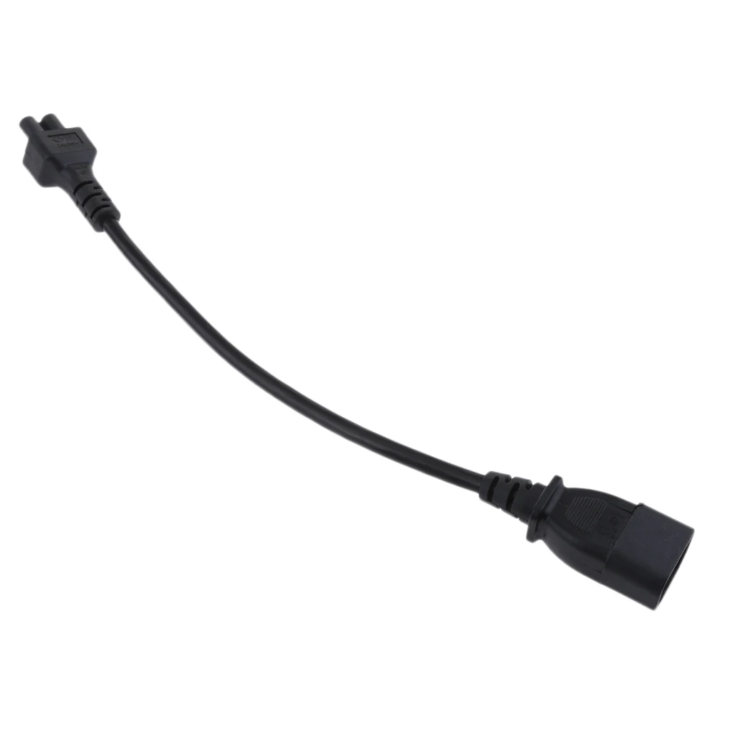 IEC 320 C14 to C5 Plug Adapter Cable Plastic 220v Extension Cord for Home Office Device