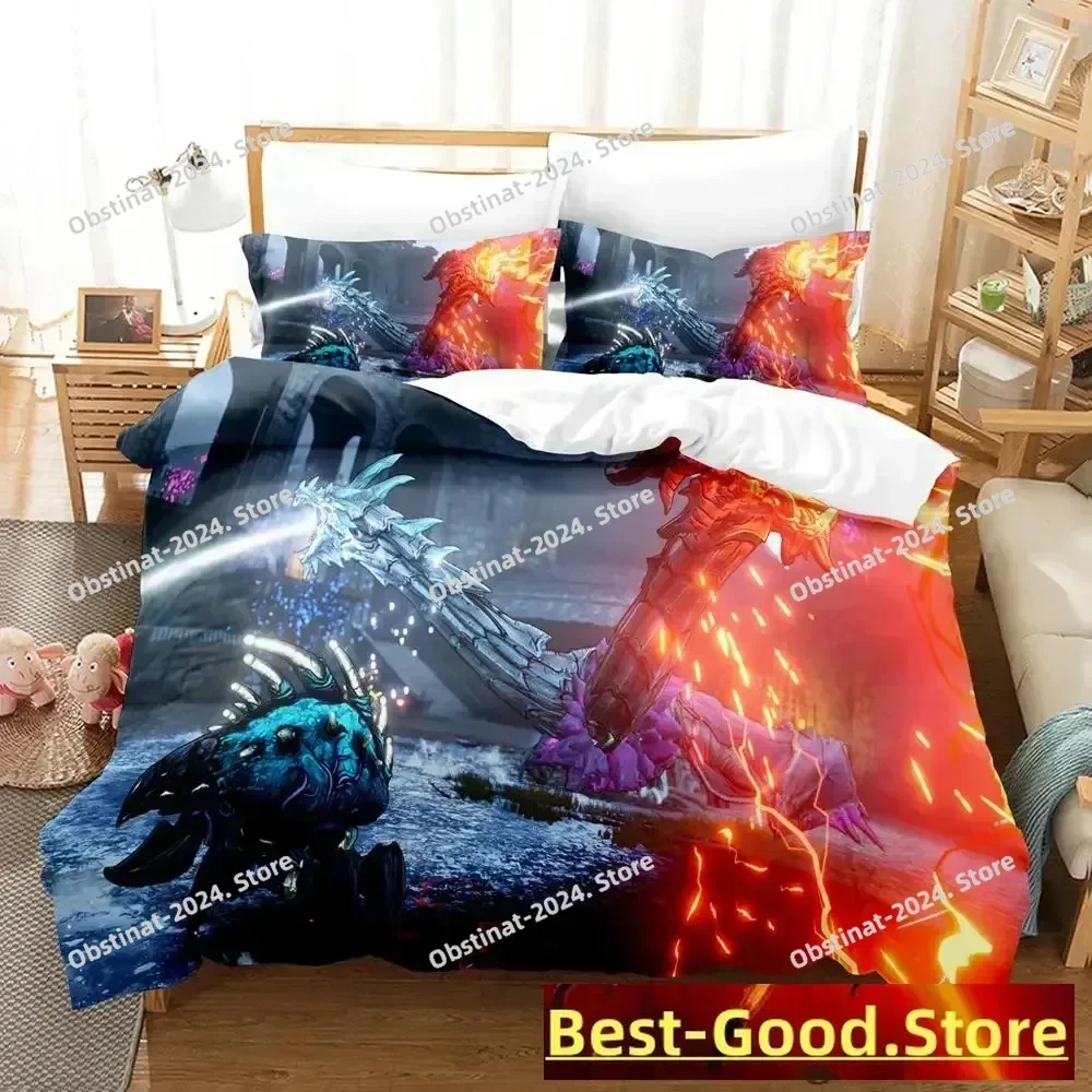 2023 게임 Tiny Tina's Wonderlands 침구 세트 베개 커버가 포함된 침대 이불 커버 부드러운 싱글 더블 퀸 슈퍼 킹 사이즈