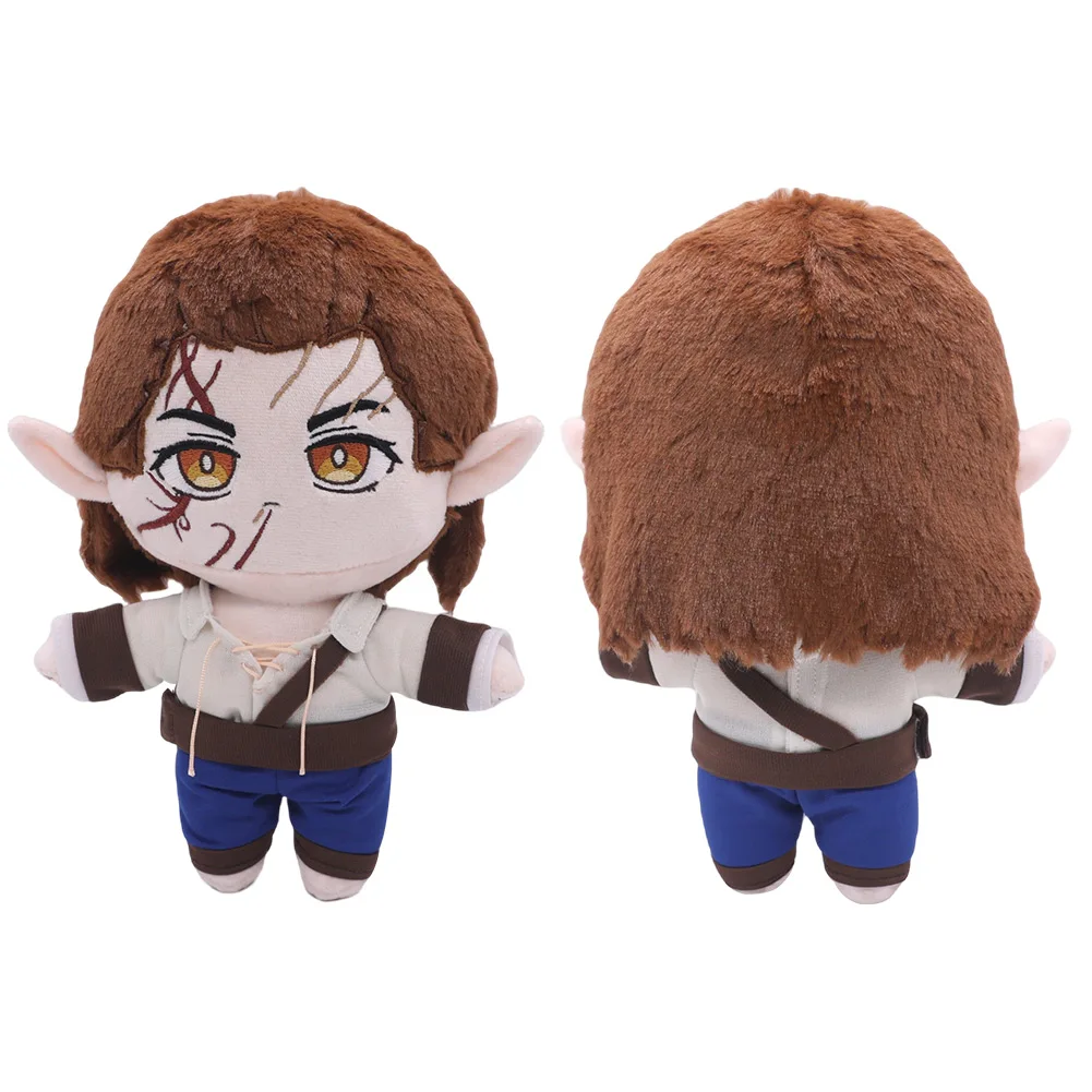 Astarion minthara Plush baldurs ของเล่นตุ๊กตาคอสเพลย์ตุ๊กตามืออ่อนชุดมาสคอตของขวัญคริสต์มาส