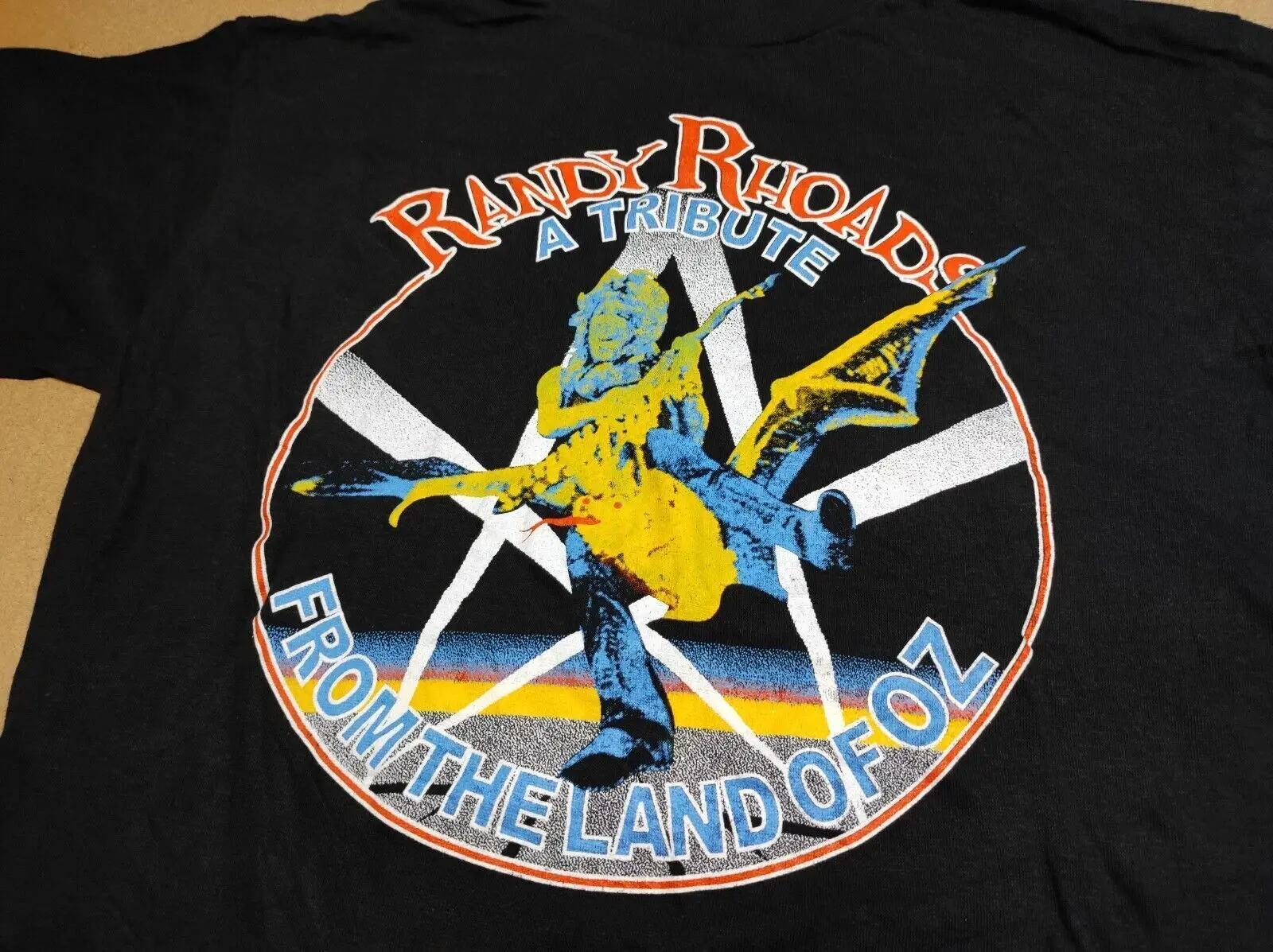 

Футболка Randy Rhoads A Tribute из плотного хлопка, черная, унисекс, S-4XL VN2373