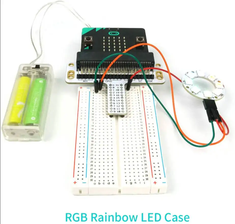 ELECFREAKS BBC micro bit Starter Kit, micro:bit Basic Coding Electronics Kit, STEM Educational DIY Experiment Kit