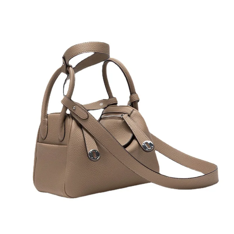 2024 New  Women's Bag Female Luxury Soft Genuine Handbags Lady Fashion Daily Casual Shoulder Bag  Messenger bags Crossbody bag