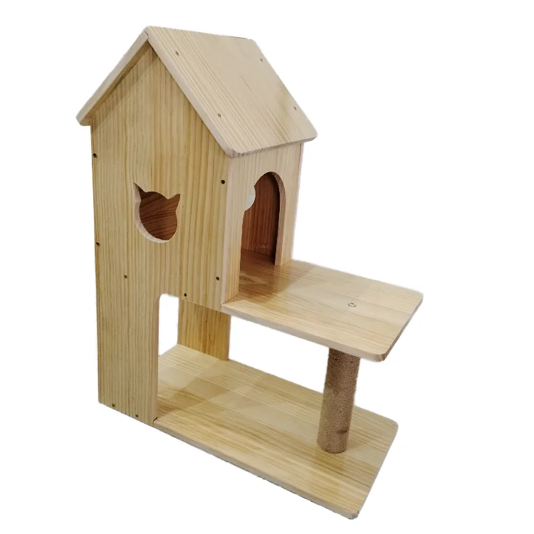 

#Modern Simple Style Cat Climbing Frame with Capsule Jumping Platform Cattery