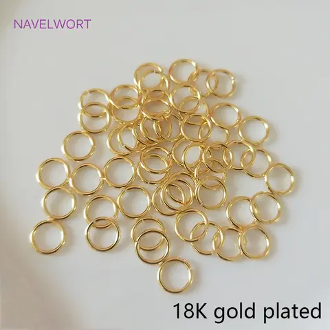 멀티 사이즈 14K/18K 골드 도금 오픈 점프 링 보석에 대한 연결 링 황동 분할 링 보석 및 액세서리 만들기