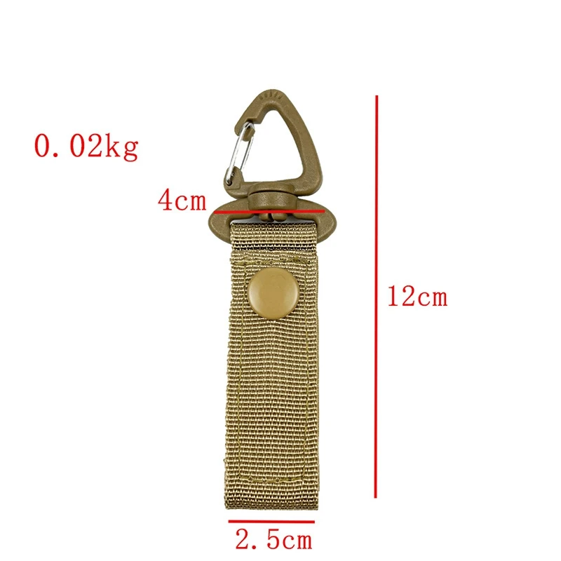 التكتيكية مفتاح سلسلة حلقية D-حلقة المفاجئة كليب Carabiners المفاتيح حارس مشبك خطاطيف تعليق حامل والعتاد خفيفة الوزن #2