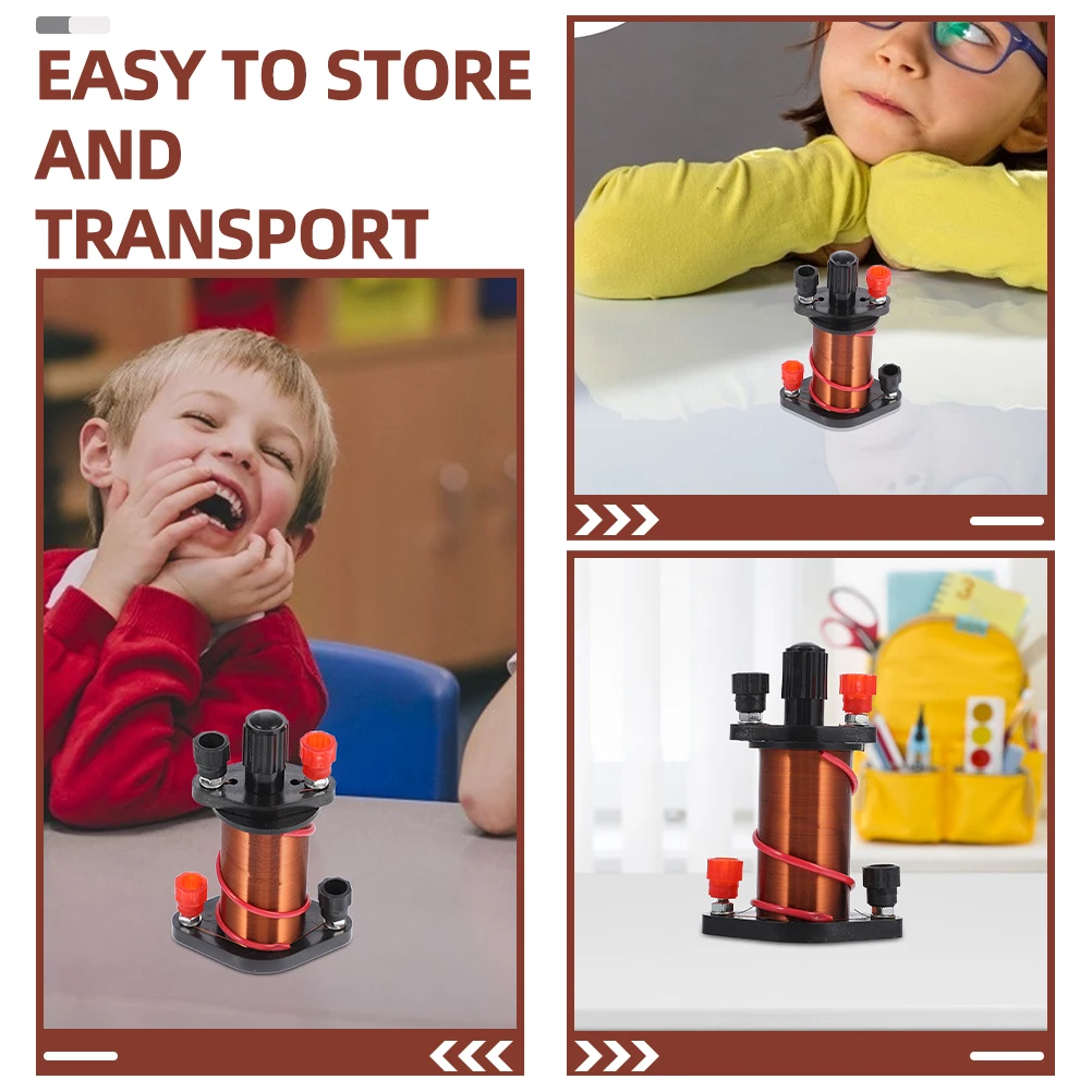 2 pcs Electromagnetic Induction Coil Copper Solenoid For Physics Experiment Teaching Tool School Laboratory Equipment