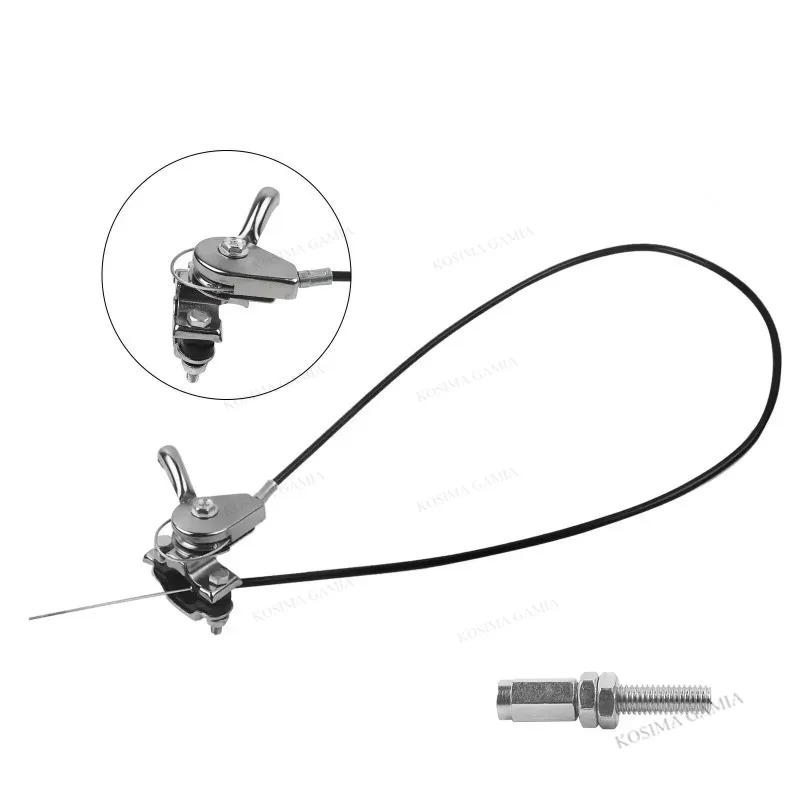 100cm Throttle Cable Control Kit for HONDA GX160 GX200 Compactor Power Trowel Manual Throttle Switch Controller