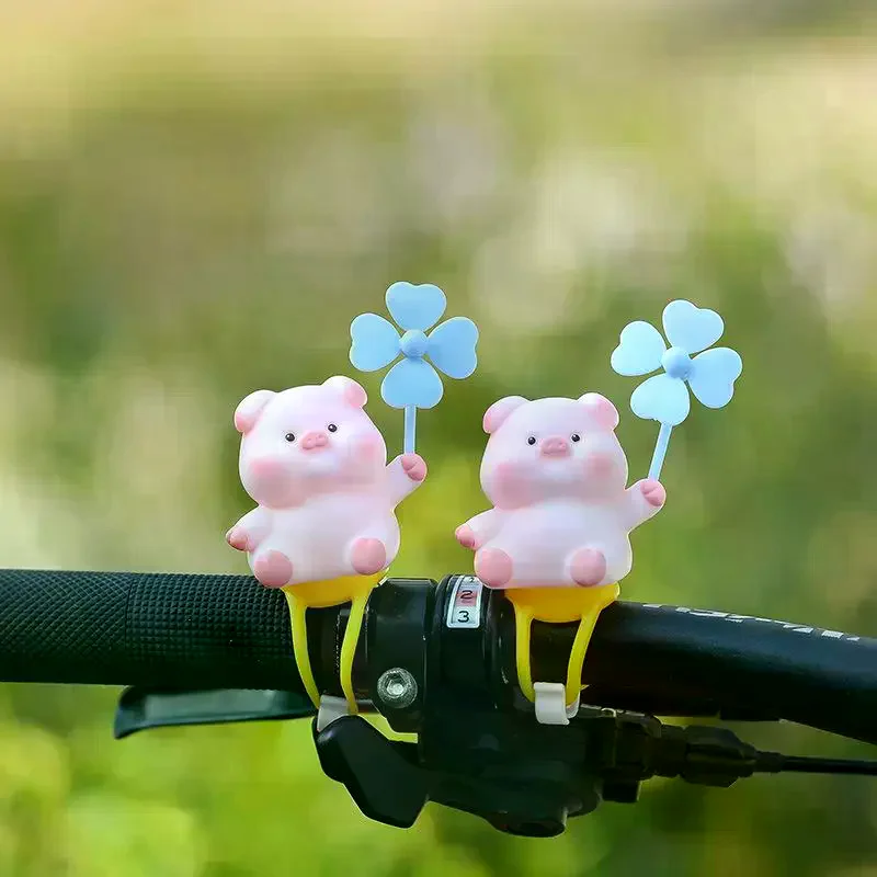 Handlebar Decorations Novelty PVC Bike Decoration With Stretchable Strap Motorcycle Accessories For Electromobile Road Bike Bike