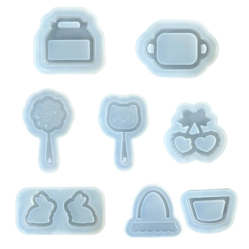 Practical Silicone Mold for Creative Projects Epoxy Keychain Pendant Moulds Mold for Handcrafted Dropsale