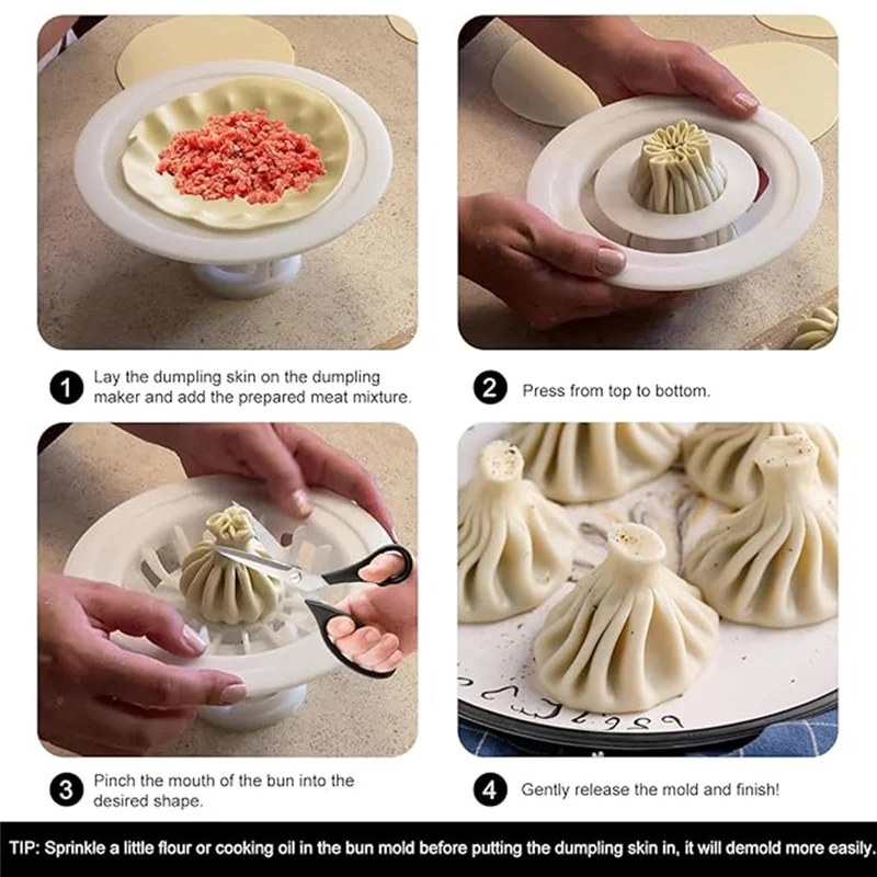 ماكينة صنع المعجنات على شكل زهرة من HRBAJ، أداة استكشاف تحضير الطعام للمعجنات محلية الصنع #4