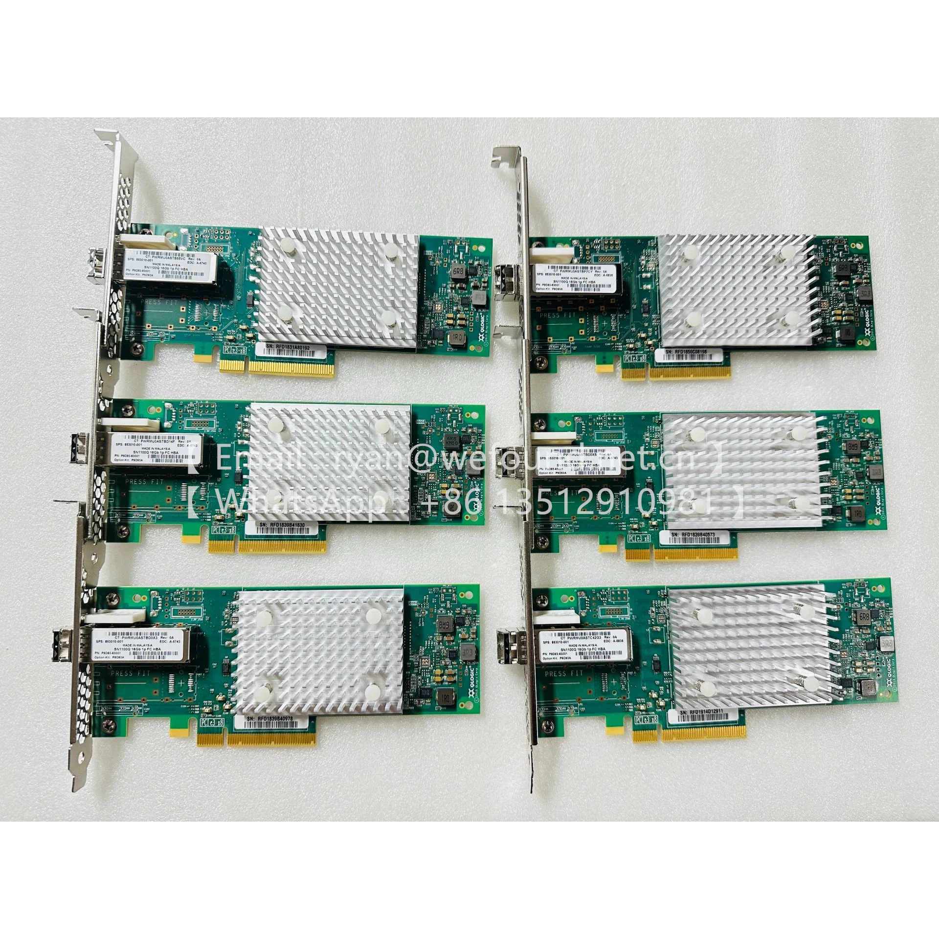 P9D93A SN1100Q 16Gb อะแดปเตอร์โฮสต์บัสช่องไฟเบอร์พอร์ตเดียว