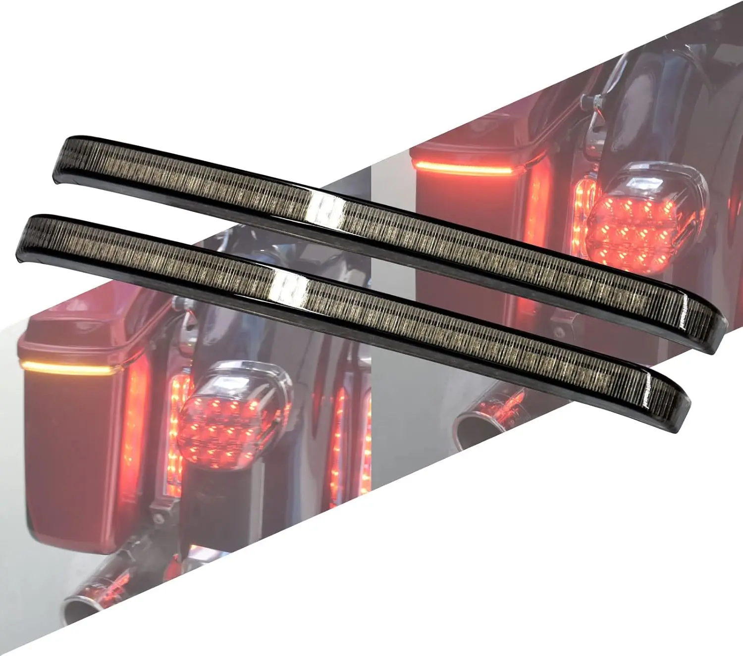 

LED Saddlebag Tail Light for Harley Touring 2014-2023 (Smoked Lens)