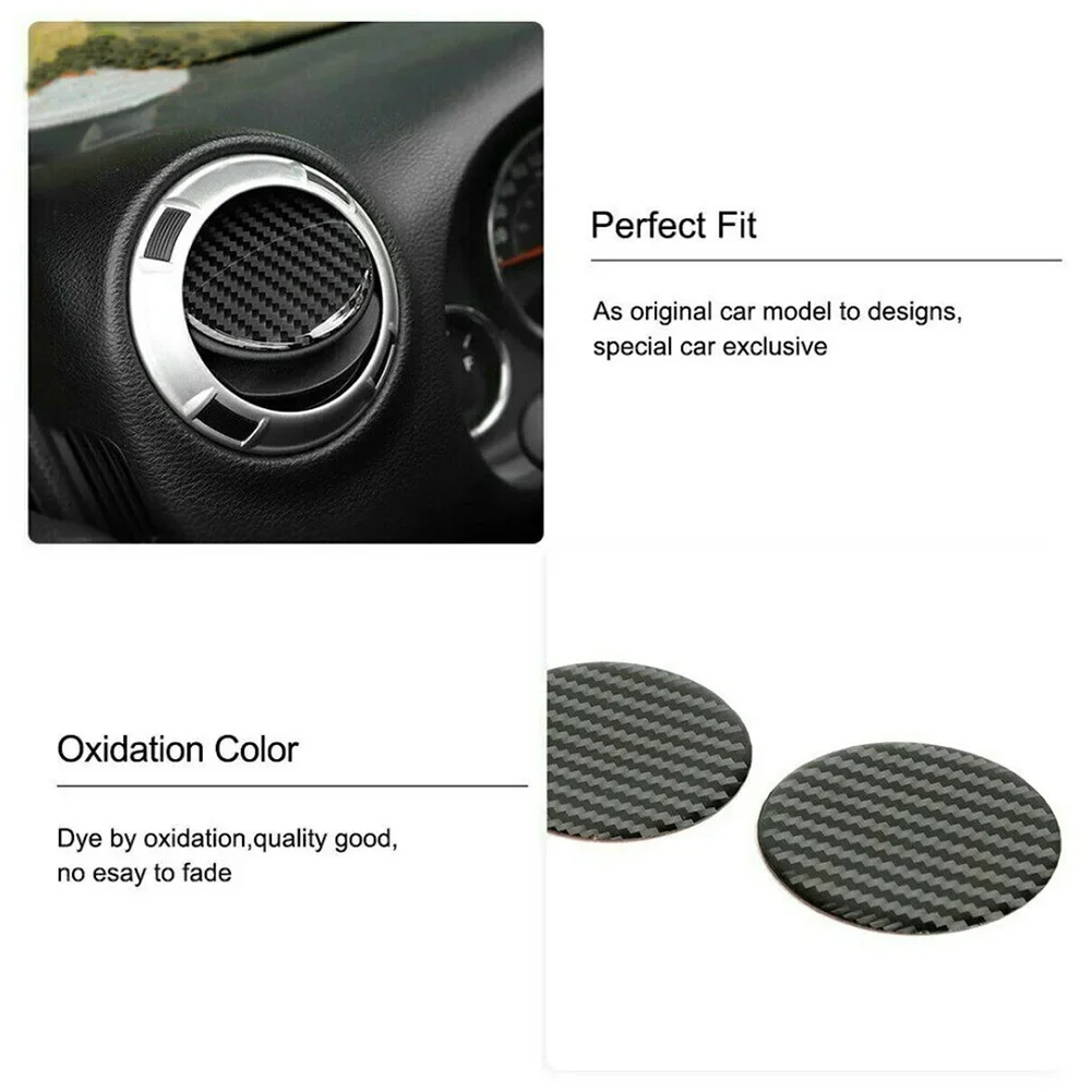 

Get the best for your For Jeep Carbon Fiber Air Conditioning Vent Outlet Covers for Wrangler JK (2007 2018) Set of 4